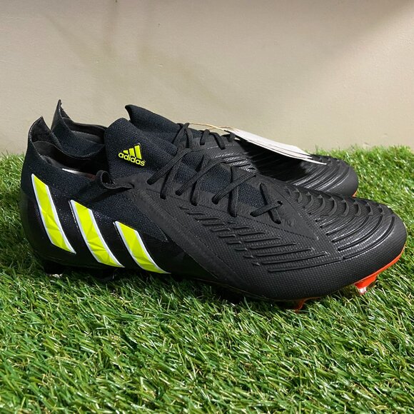 Adidas Predator Edge.1 L FG Soccer Cleats Black Red GW1023 Mens 6.5 Wmn 7.5 NEW main image 9